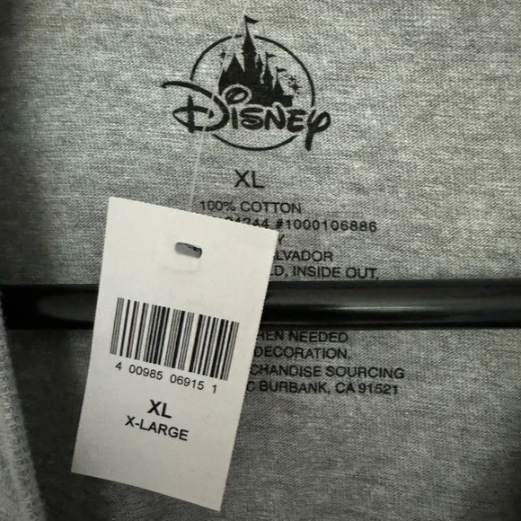 Disney Halloween Ghost "My Boo" Grey Adult T-Shirt (Size: XL) - Picture 5 of 6